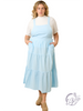 Curvy Sunday Layers Overall Dress