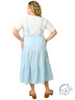 Curvy Sunday Layers Overall Dress