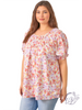 Curvy Nature Paints The Hills Blouse