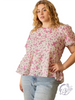 Curvy Soft Sketch Blouse