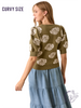 Curvy Wildwoven Top