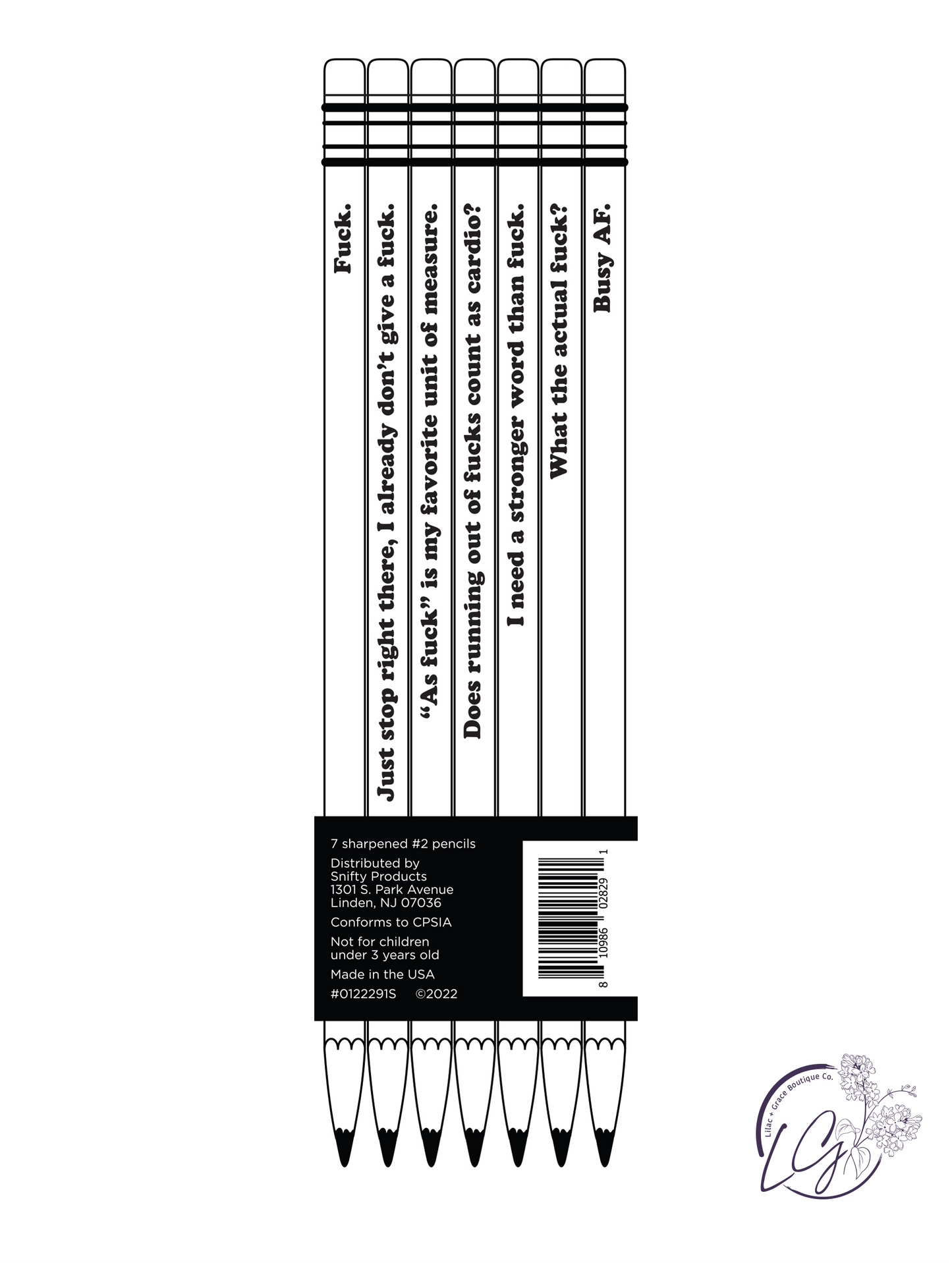 Fuck Pencils Set