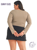 Curvy Sculpted Silhouette Top