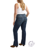 Shelby Mid Rise Slim Bootcut Jeans by Silver Jeans