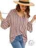 Breezy Boho Flare Blouse