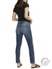 Elyse Mid Rise Straight Leg Jeans By Silver Jeans