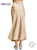 Curvy City Stroll Sleek Midi Skirt