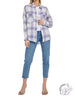 Lavender Boyfriend Flannel