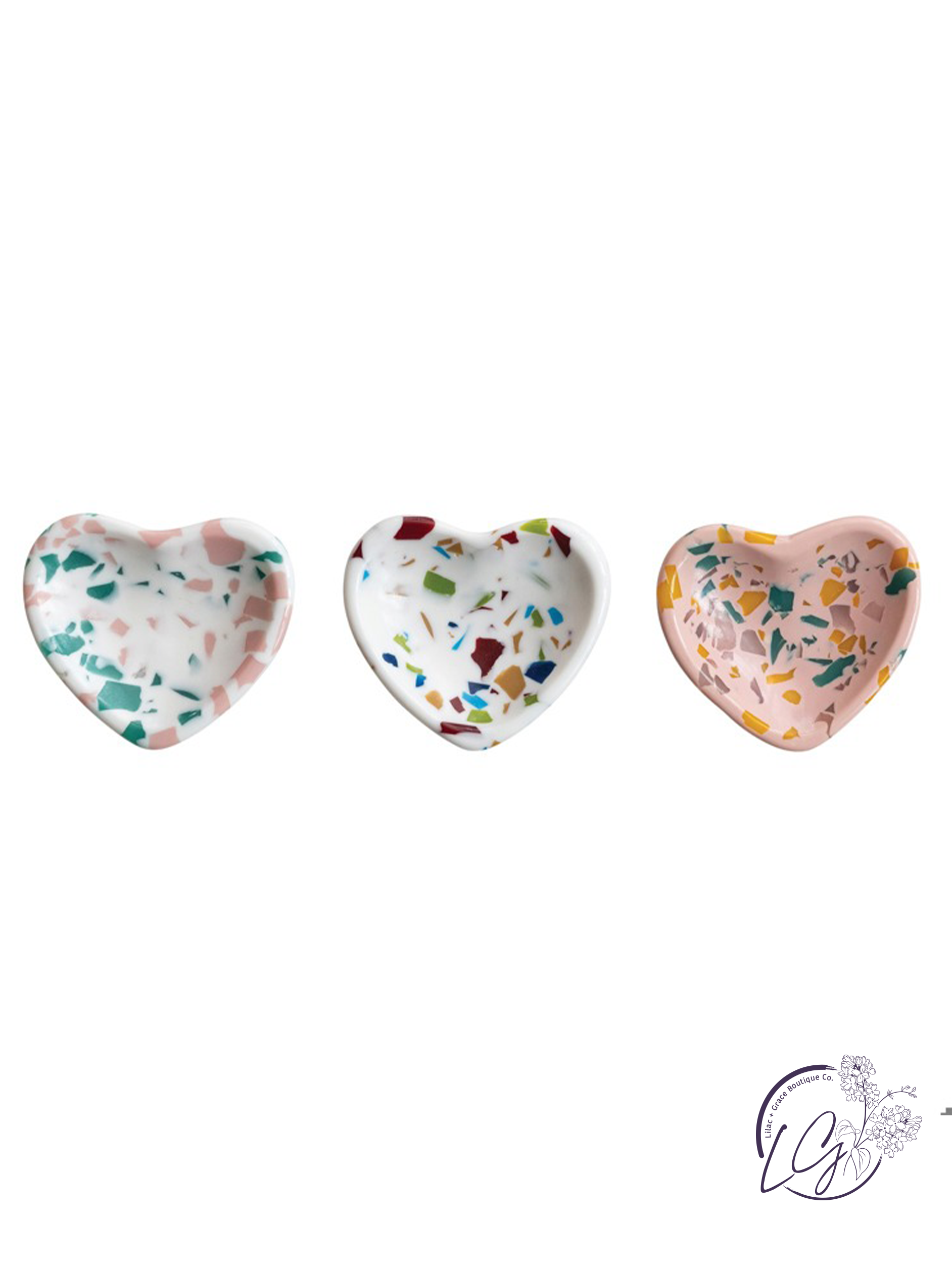 Heart-Shaped Resin Dish