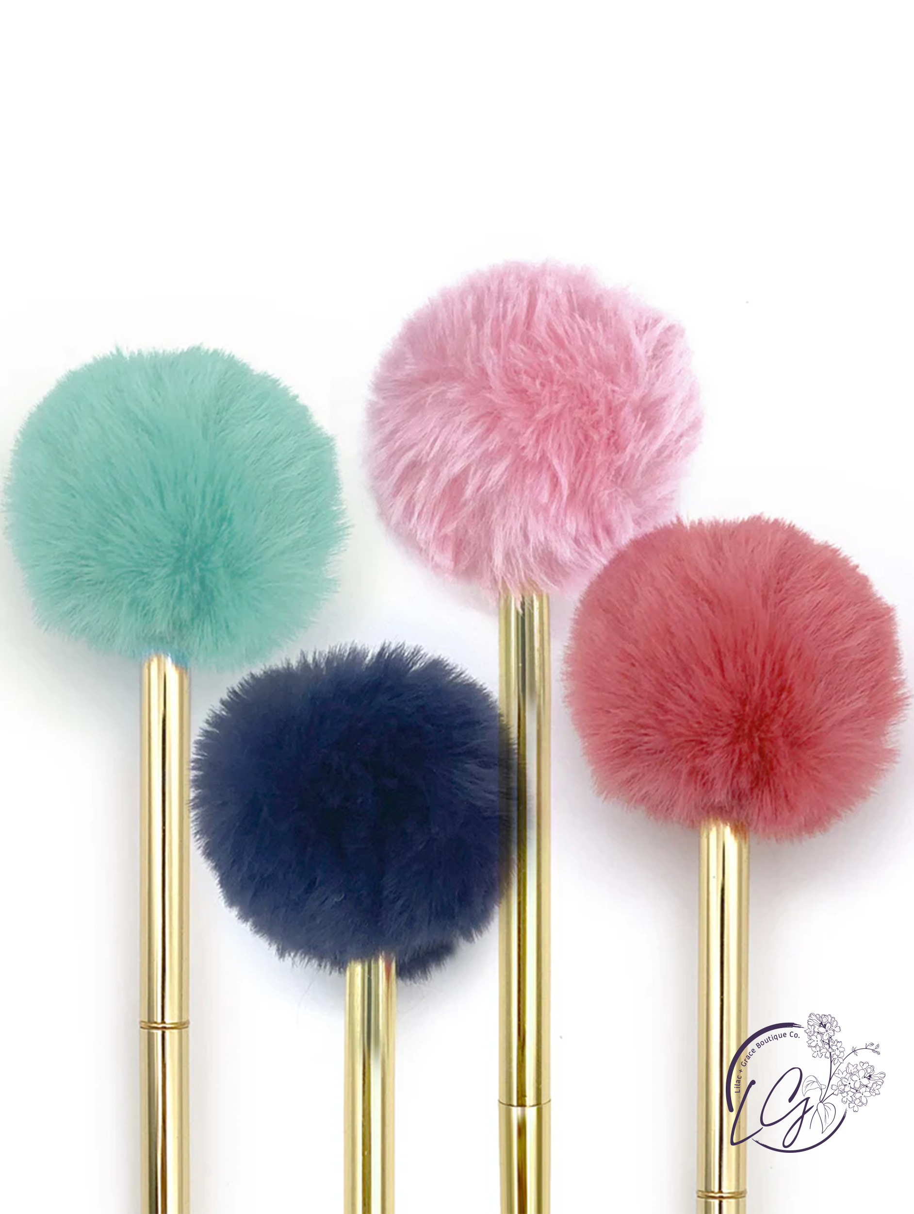 Pom Pom Metal Pen
