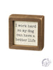 Inset Box Sign
