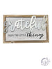 Grateful Little Things Hanger