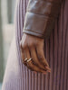 Adjustable Pave Nail Ring