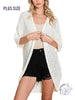 Curvy Light Weight Cardigan