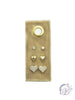 Heart Velvet Stud Gift Set