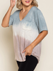 Curvy To Dye For Basic Tee