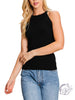 My Reason Ribbed Halter Tank