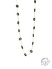 Glass Bead Flower Necklace