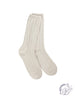 Weekend Pointelle Crew Sock