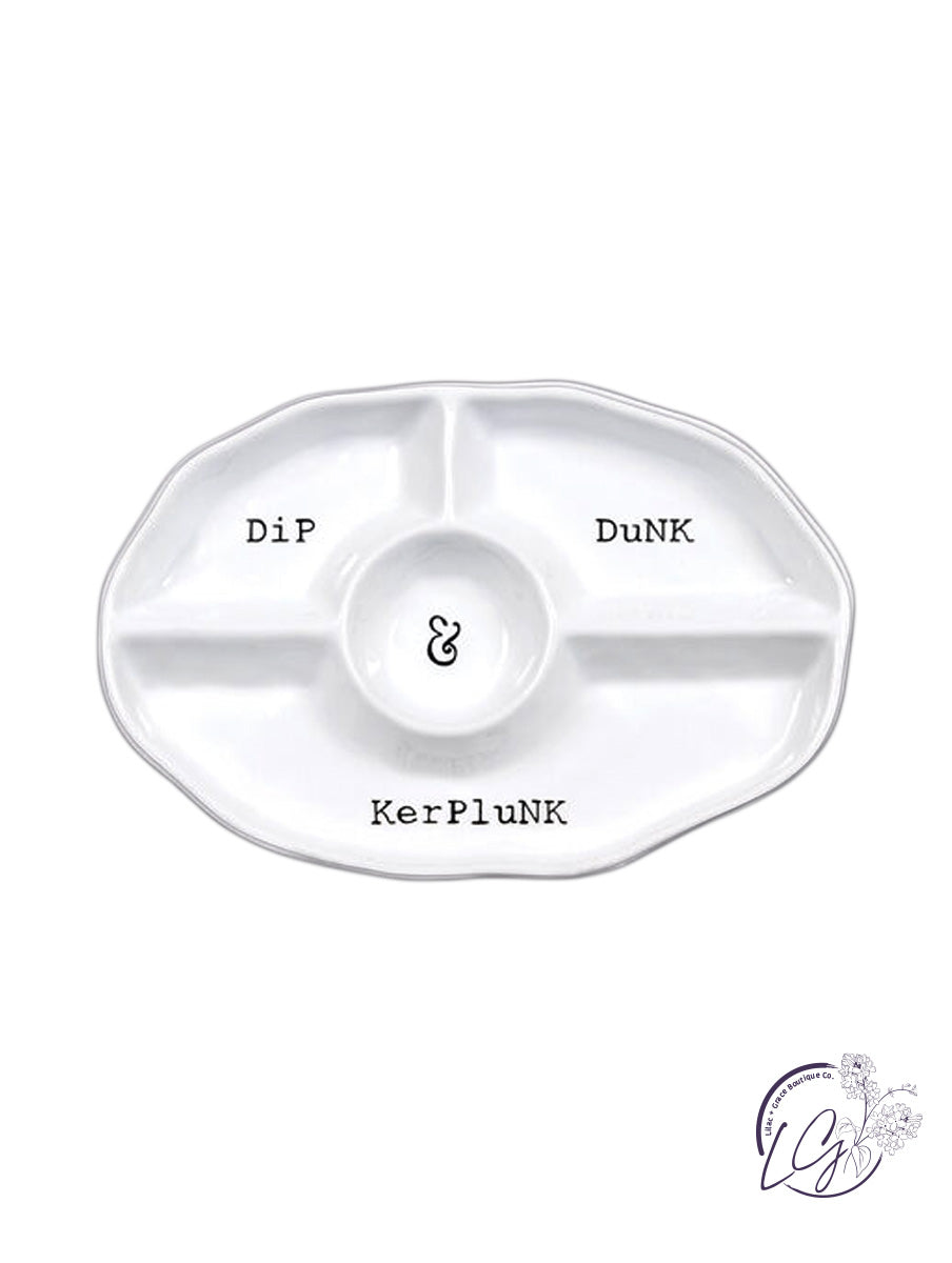 Four Sectioned Dish