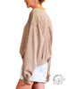 Curvy Headed You Home Mineral Washed Pullover