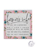 Fun Decorative Tabletop Blocks 5.25"X5.25"