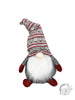 Silver Sparkle Gnome Sitter