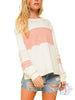 Color Block French Terry Crewneck