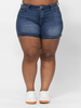 Curvy Lola Galaxy Splash Short by Judy Blue