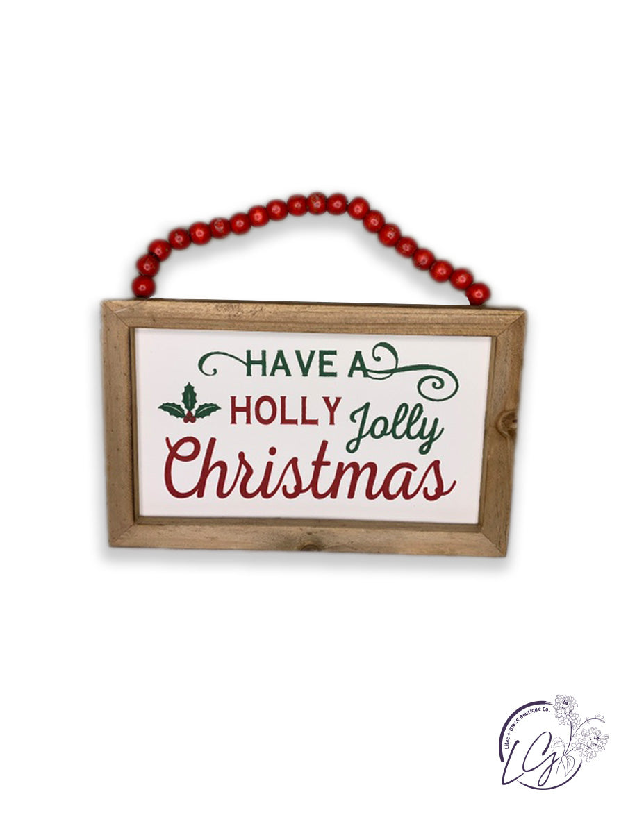 Beaded Hanger