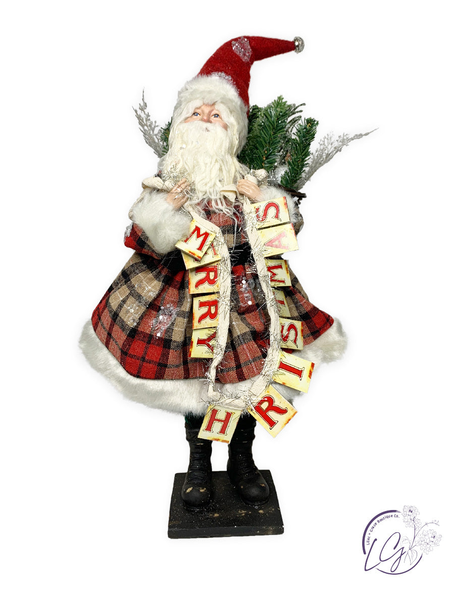 Santa Figurines