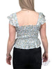 Leave Me Speechless Smocked Top