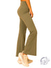 Hold Back High-Rise Flared Pants
