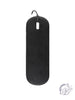 Textured Wood Board - Large Oval - Black