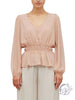 Shutting It Down Peplum Blouse