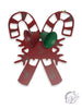 Vintage Candy Cane Bell Hanger