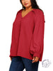 Curvy Lost It Blouse