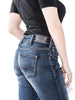 Curvy Suki Mid Rise Slim Bootcut Jeans By Silver Jeans