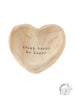 WOOD HEART TRINKET TRAY