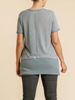 Curvy Last Kiss Raw Edge Top