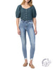 Alana Mid-Rise Waistband Detail Skinny by Judy Blue