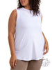 Curvy Working Again Flowy Tank Top
